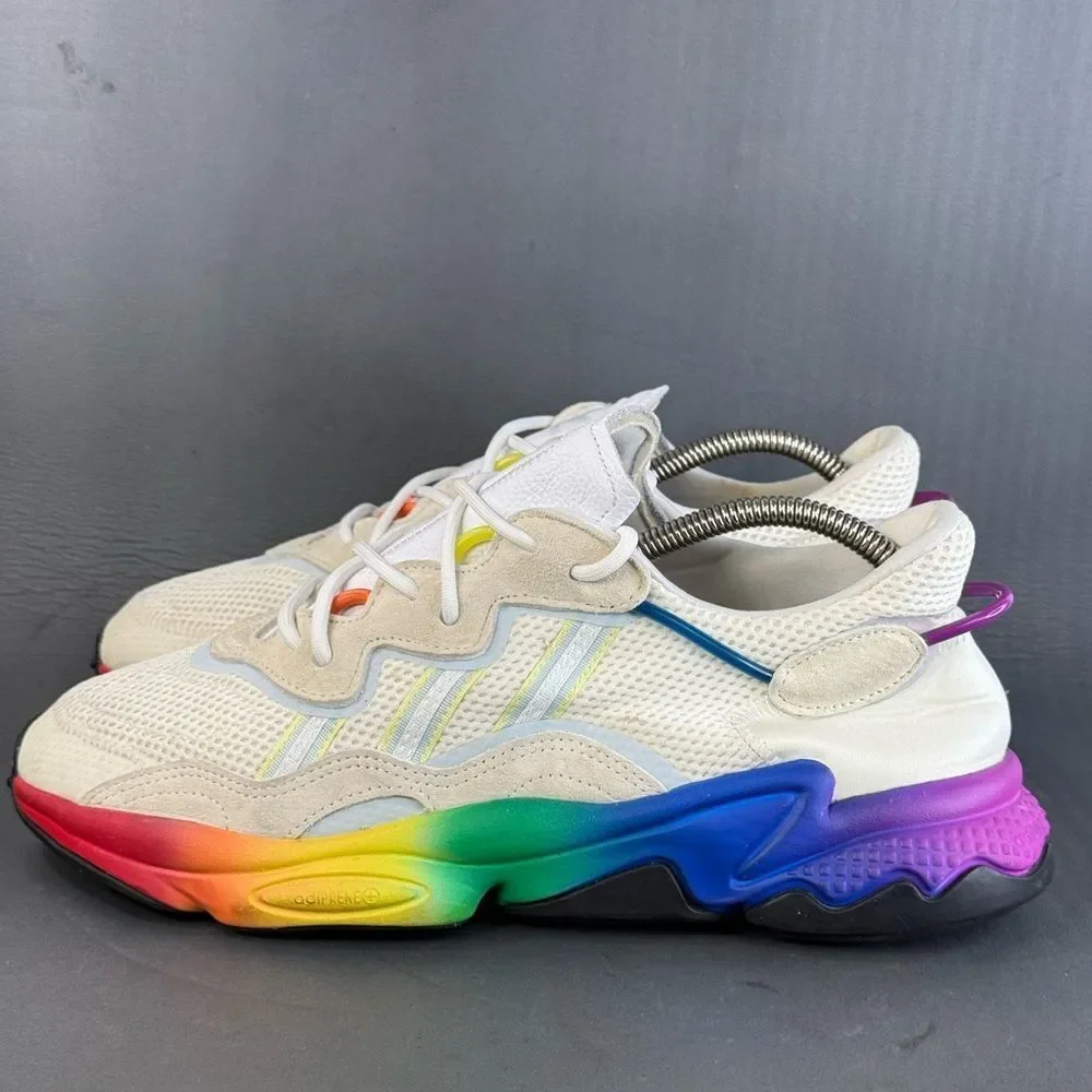 Adidas Ozweego 'Pride' athletic sneaker shoes men’s size 10